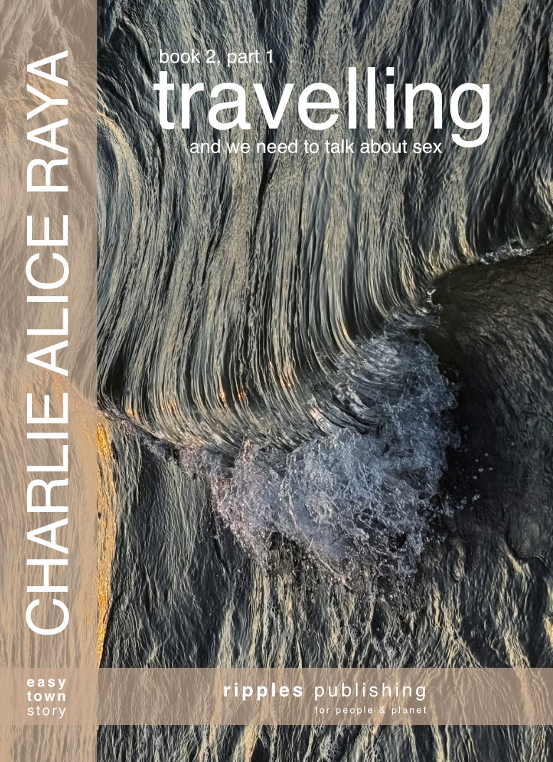 book cover, book 2, travelling, part 1, Charlie Alice Raya