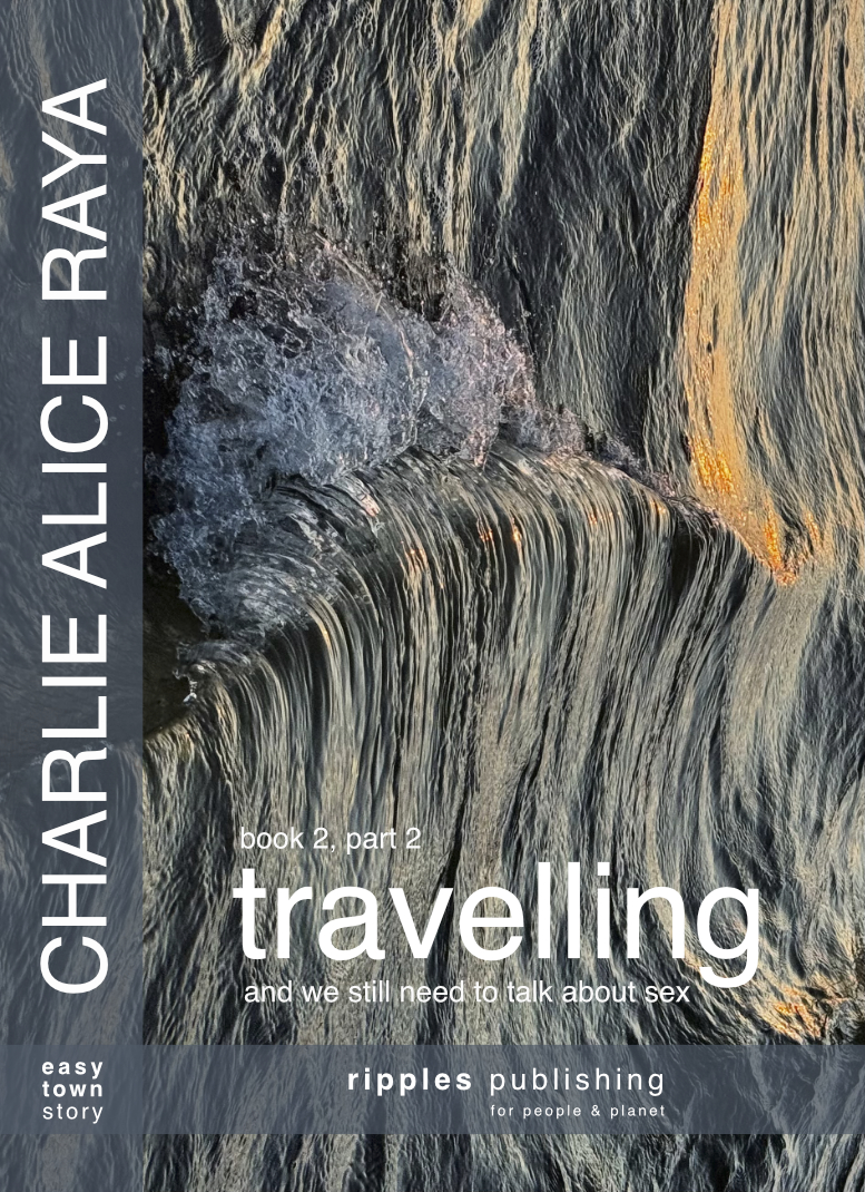 book cover, book 2, travelling, part 2, Charlie Alice Raya