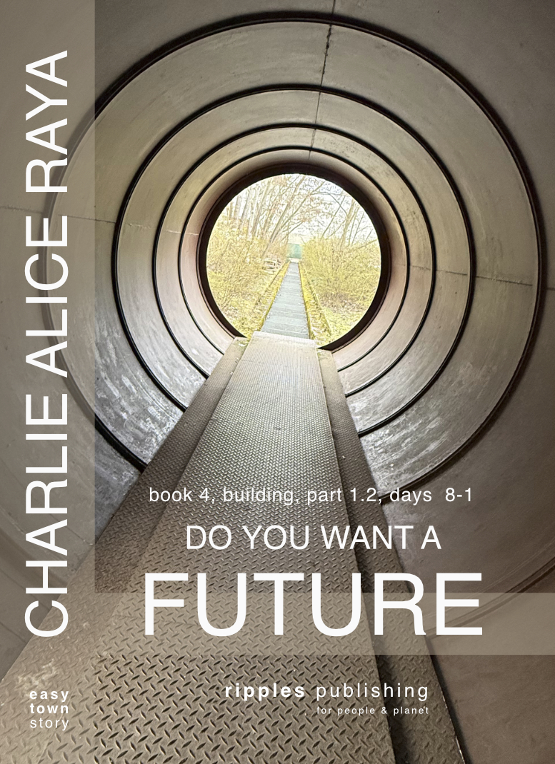 book cover, book 4, building, part 1.2, Charlie Alice Raya
